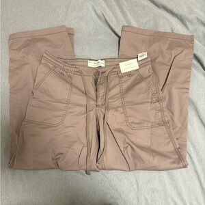 Hollister Women's Wide Leg Pants in Taupe